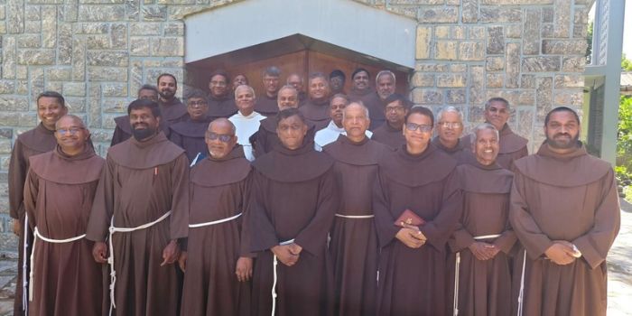 Soaked in the Word: Fr. John Kusumalayam OP Leads Retreat for Franciscan Brothers