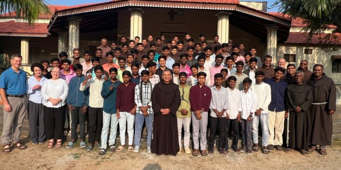 Vicar General Visits St. Louis Friary, Palamaner